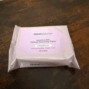 Global Beauty Care Makeup Removing Wipes - Cream